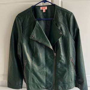 EVRI NWOT, faux leather jacket size 1x